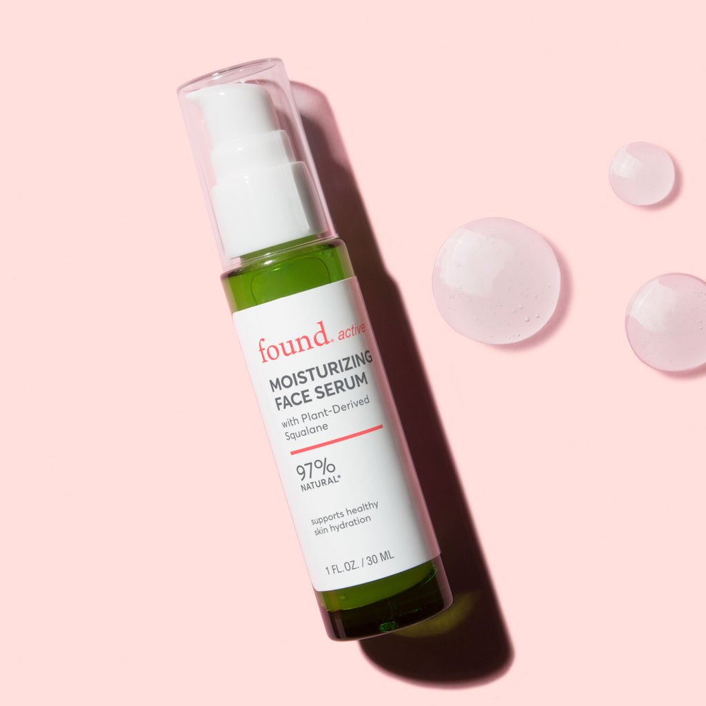 Moisturizing Face Serum with Plant-Derived Squalane – Found Active